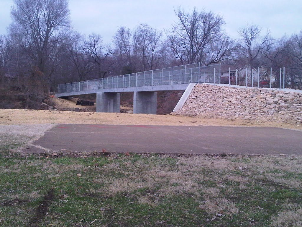 Flat River pedestrian bridge