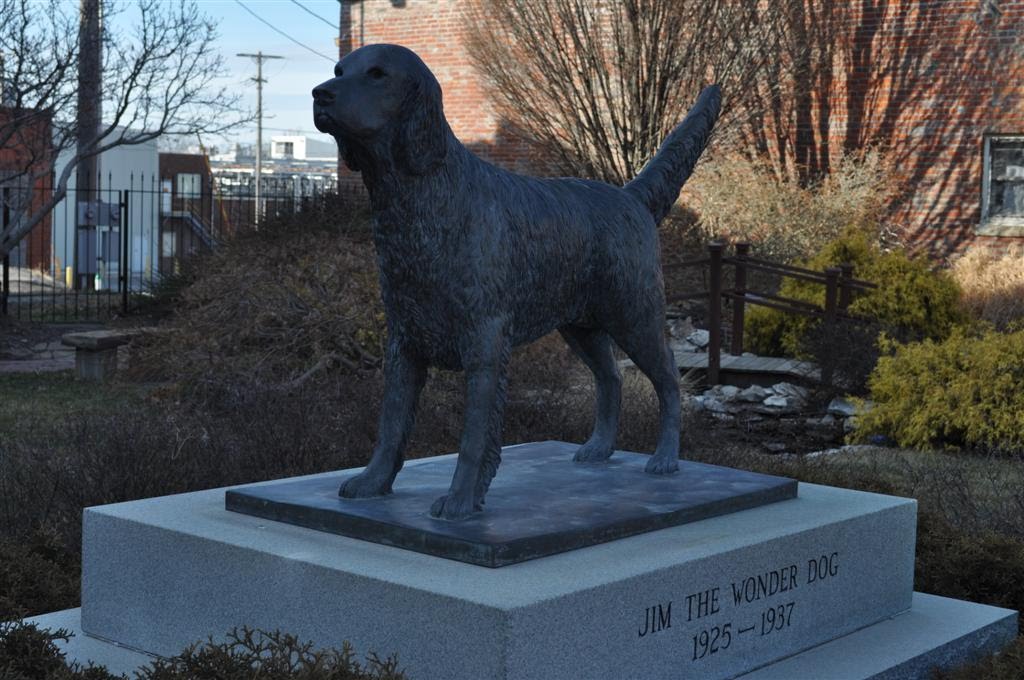 Jim the Wonder Dog, Jim the Wonder Dog Memorial Garden, Marshall, MO