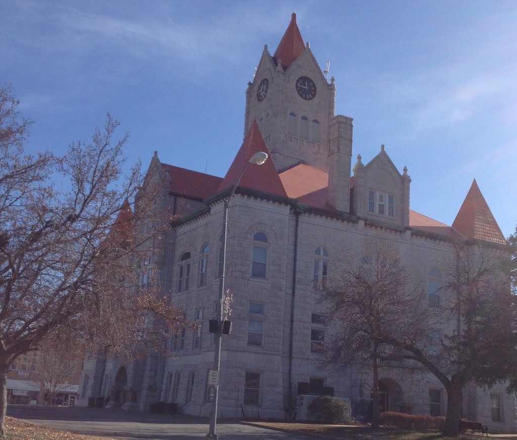 The Vernon County Court House in Navada Missouri