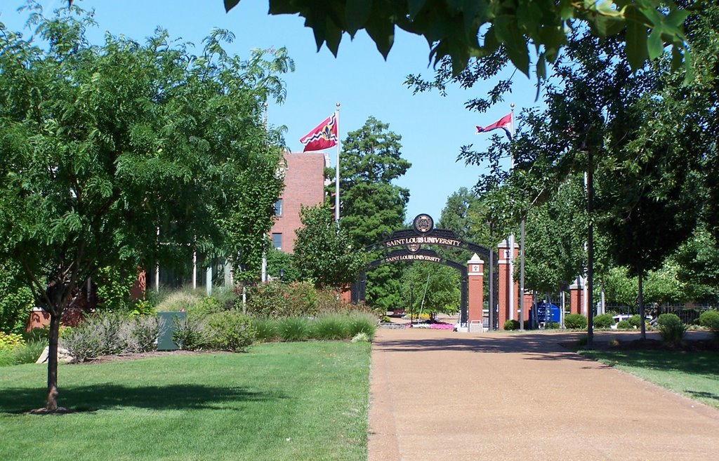 Campus Gates, Saint Louis University, July 2007