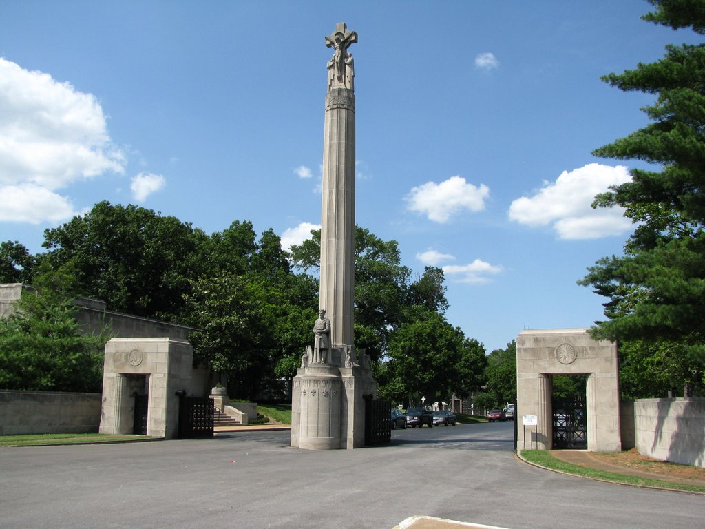 Entrance to Calvary Cemetery