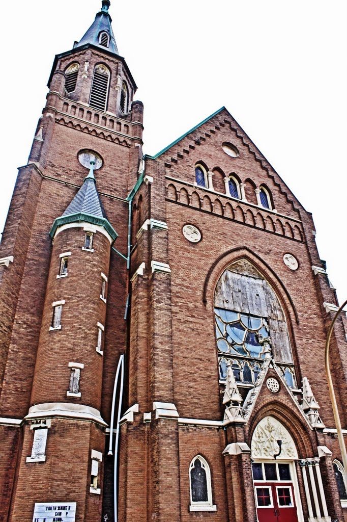 Abandoned St. Augustine Roman Catholic Church - Built 1896