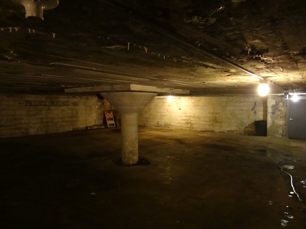 Creepy underground parking garage