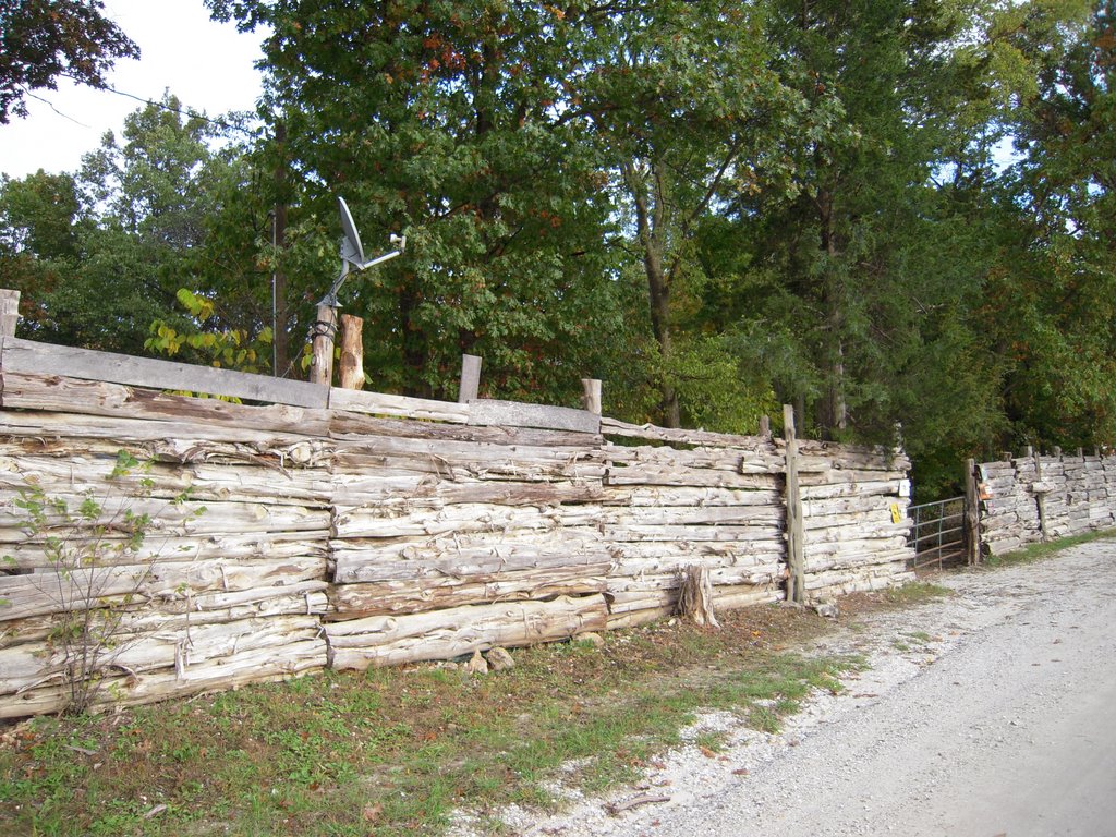 Homemade fence...