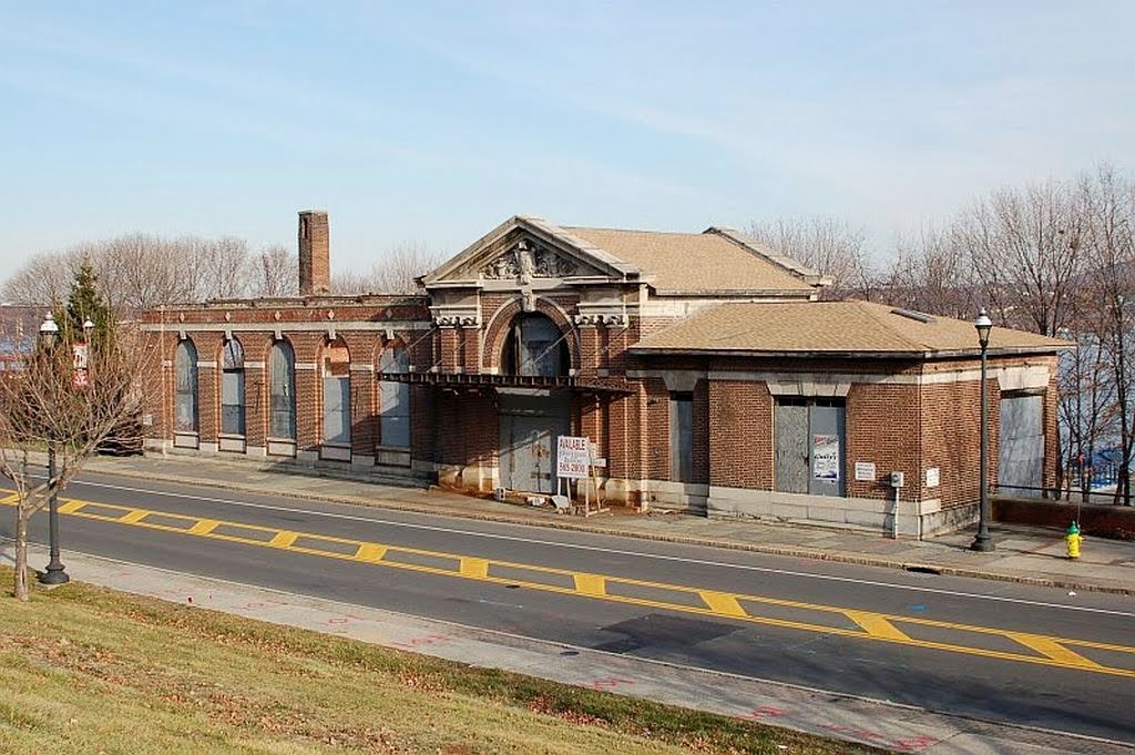 Former New York Central Railroad Station, on the "River Line" at Newburgh, NY