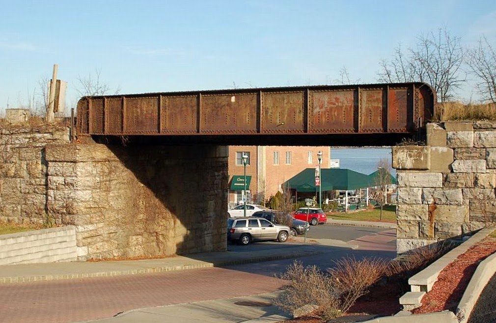 Plate-Girder Bridge on CSX Transportations "River Line" at Newburgh, NY