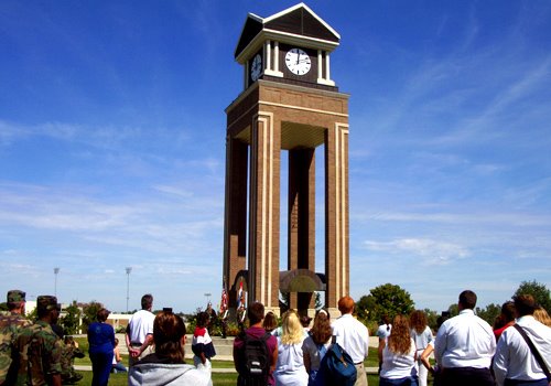 Missouri Western Clock Tower on September 11th