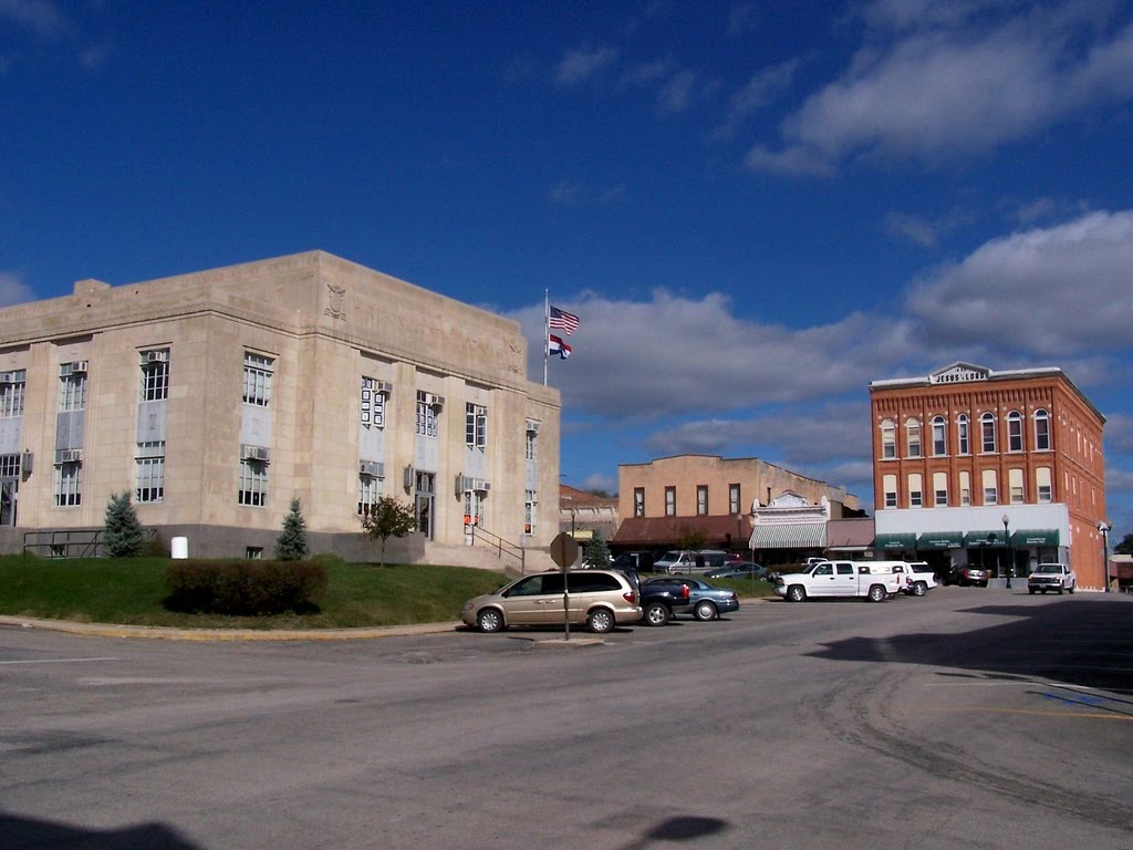 Courthouse Square, Bethany, Harrison County, Missouri