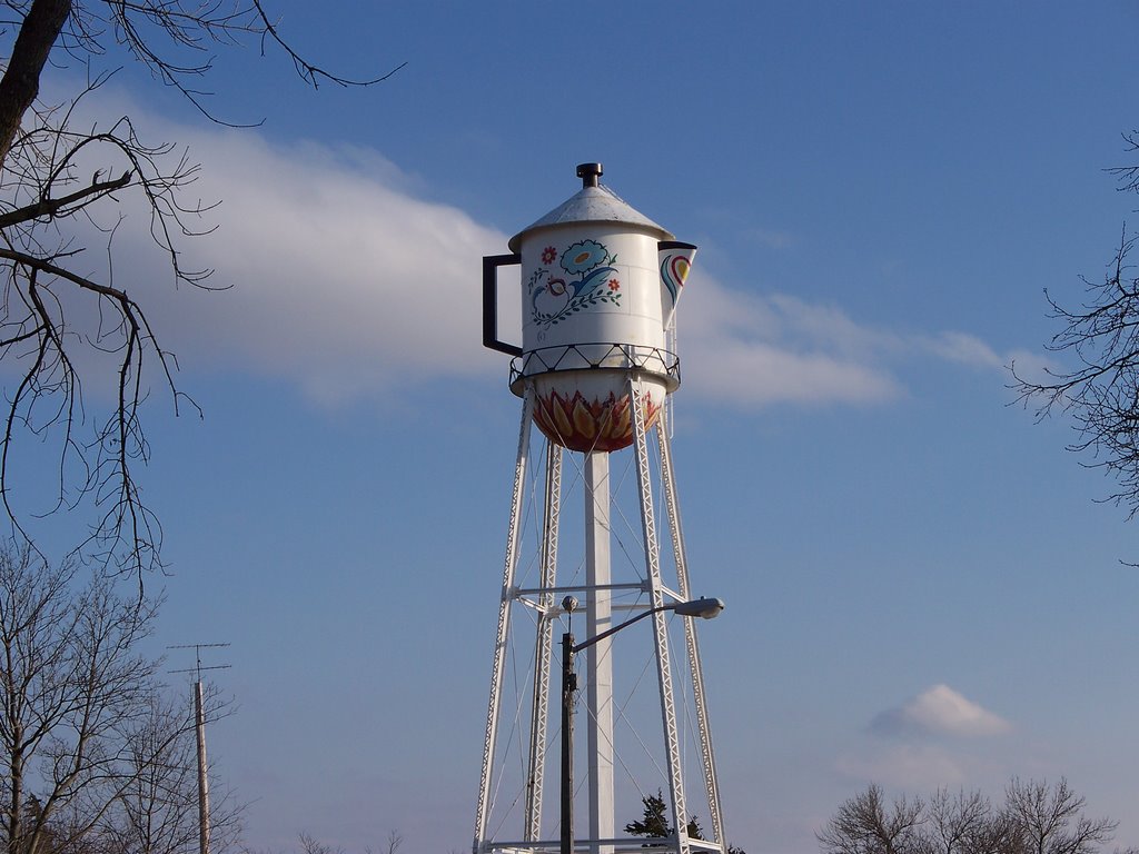 Stanton Iowa coffee Pot Water Tower
