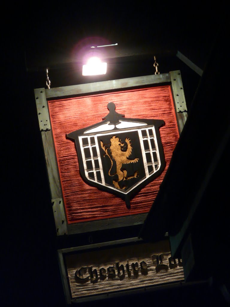 Cheshire lodge sign, Saint Louis Mo