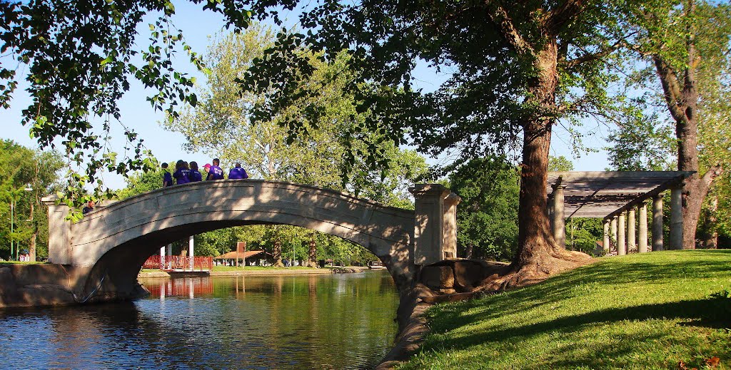 Liberty Park Lagoon Bridge, Sedalia MO