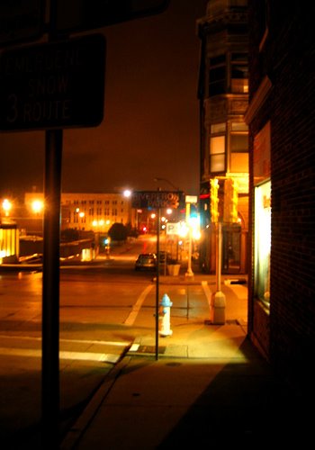 Downtown Saint Joseph at Midnight