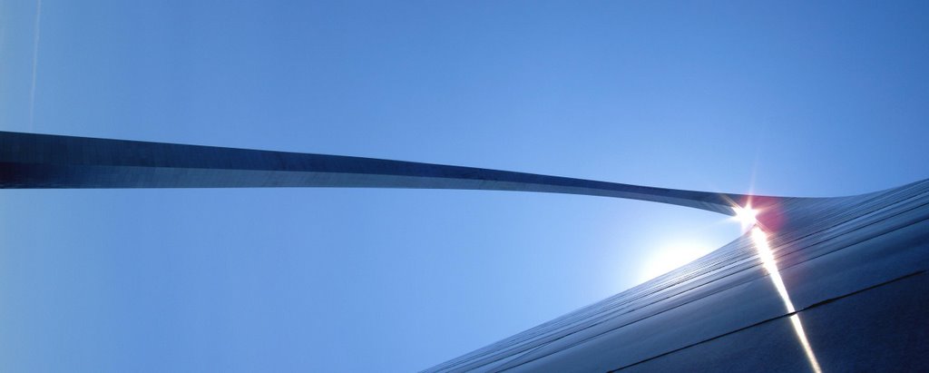 The Arch St Louis Missouri / Olympus C5000 / Panorama Factory