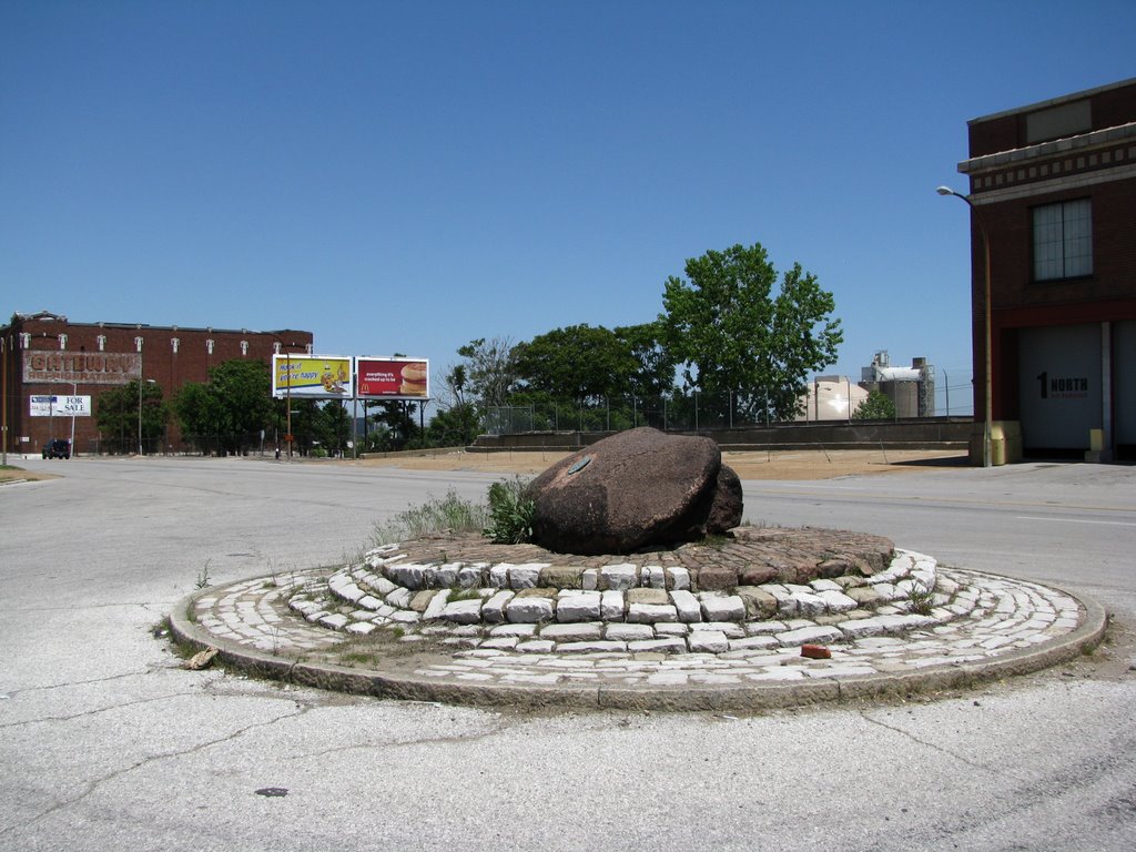 Monument to and Former Site of the "Big Mound"