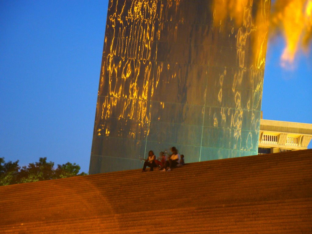 DSC05717 Gateway Arch at night