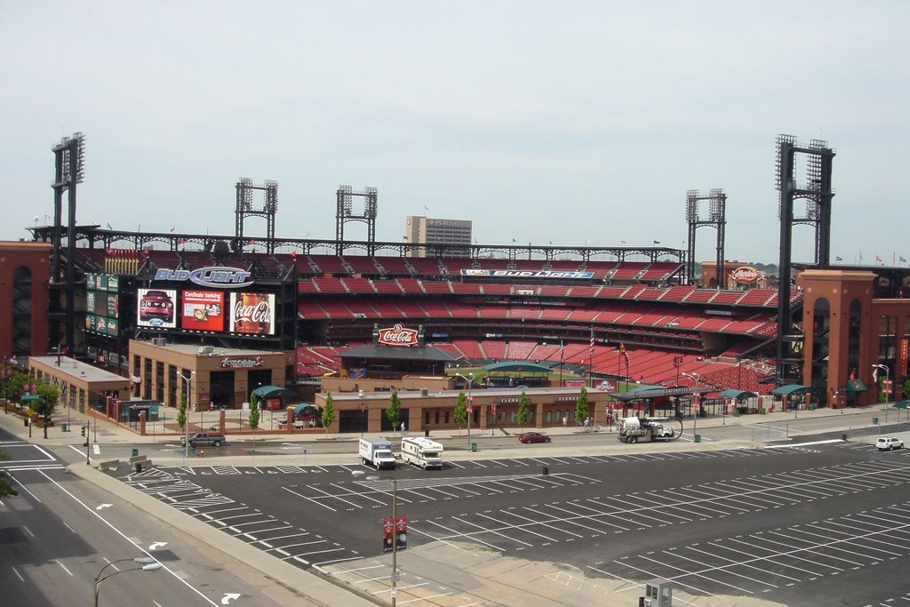 Busch Stadium from Garage