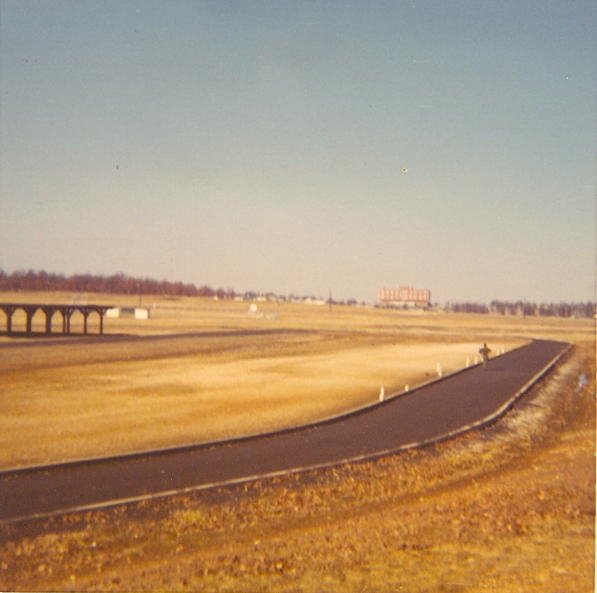 Parade field and Hospital in background Ft. Leonard Wood, Mo. 1969