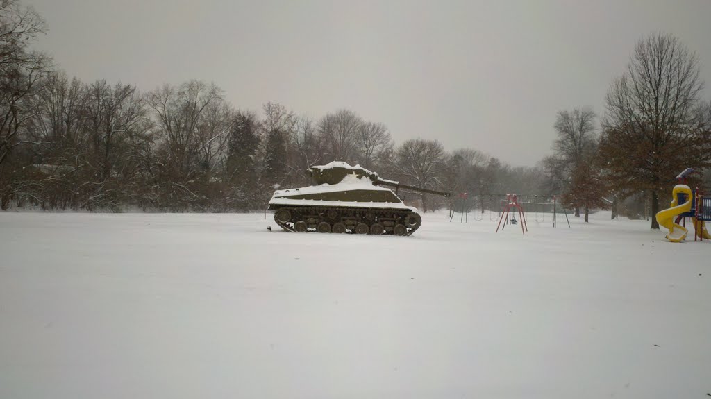 Bangert Park Sherman Tank
