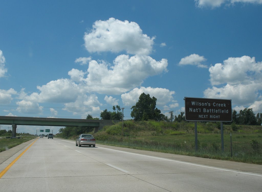 Wilsons Creek Battlefield next exit