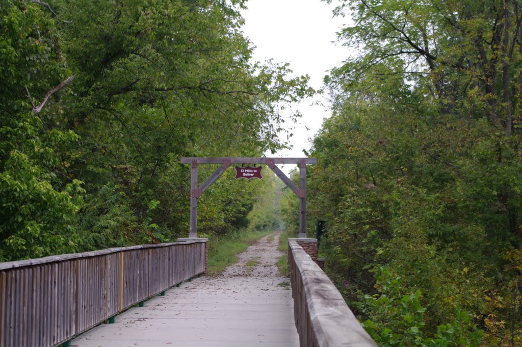 North towards Bolivar, Missouri