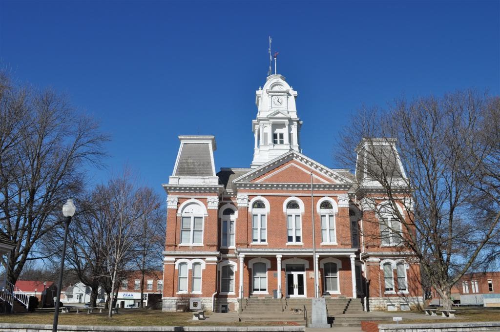 Howard county courthouse,Fayette,MO