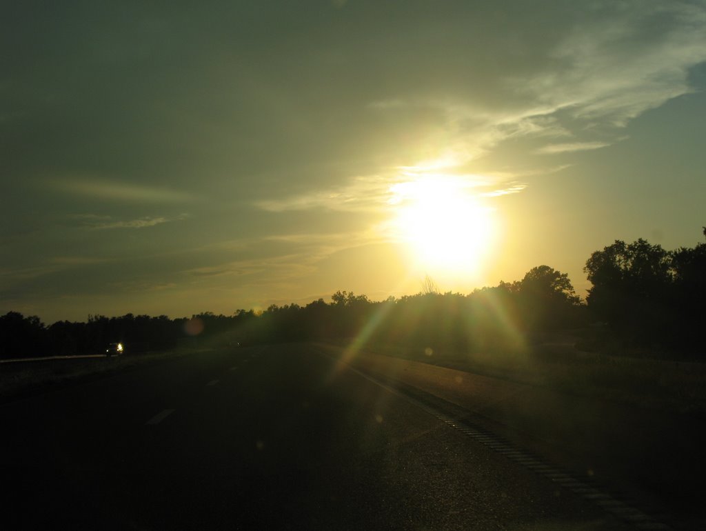Sun down on 44