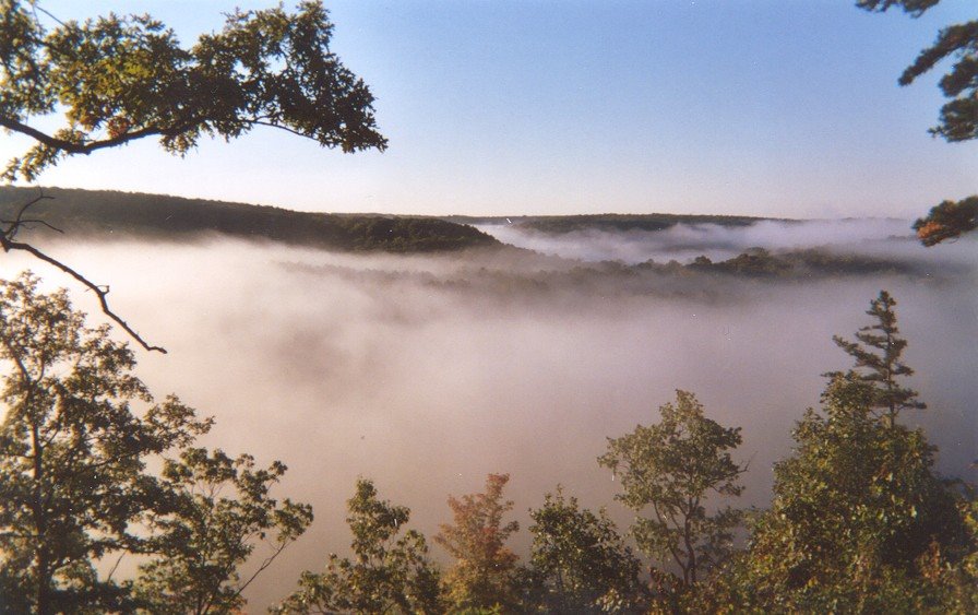 Fall Morning at Red Bluff
