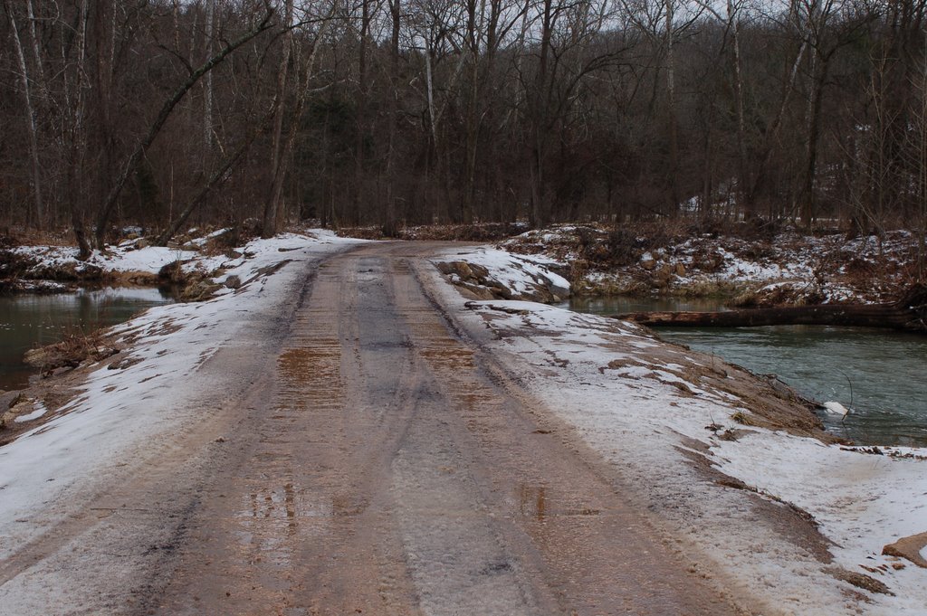 Cherry Vally Road crossing Dry Creek