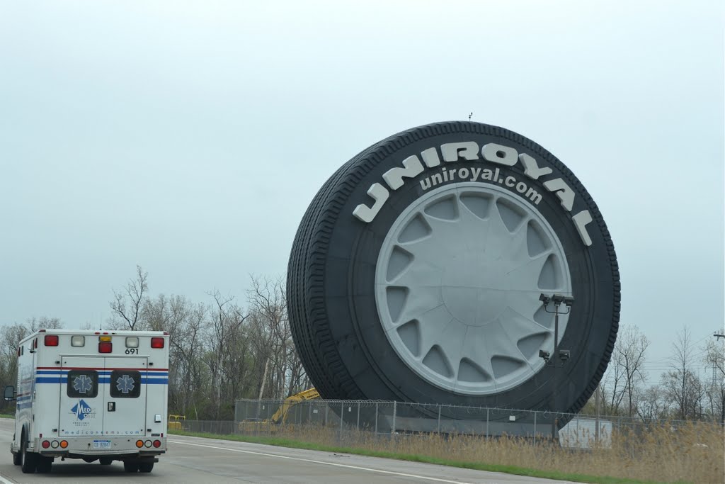 Big Uniroyal Tire