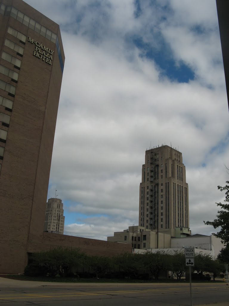 Three Battle Creek skyscrapers