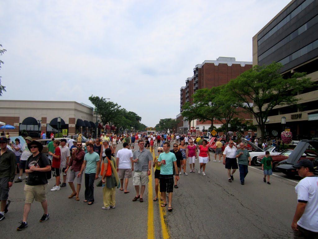 Old Woodward and Frank Street (Birmingham, MI)