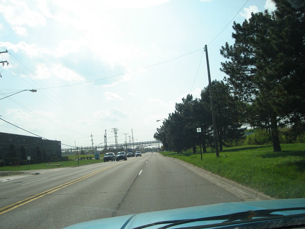 westbound on Robert T. Longway Boulevard