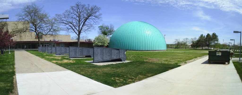 Panorama of the Robert T. Longway Planetarium, Flint, Michigan