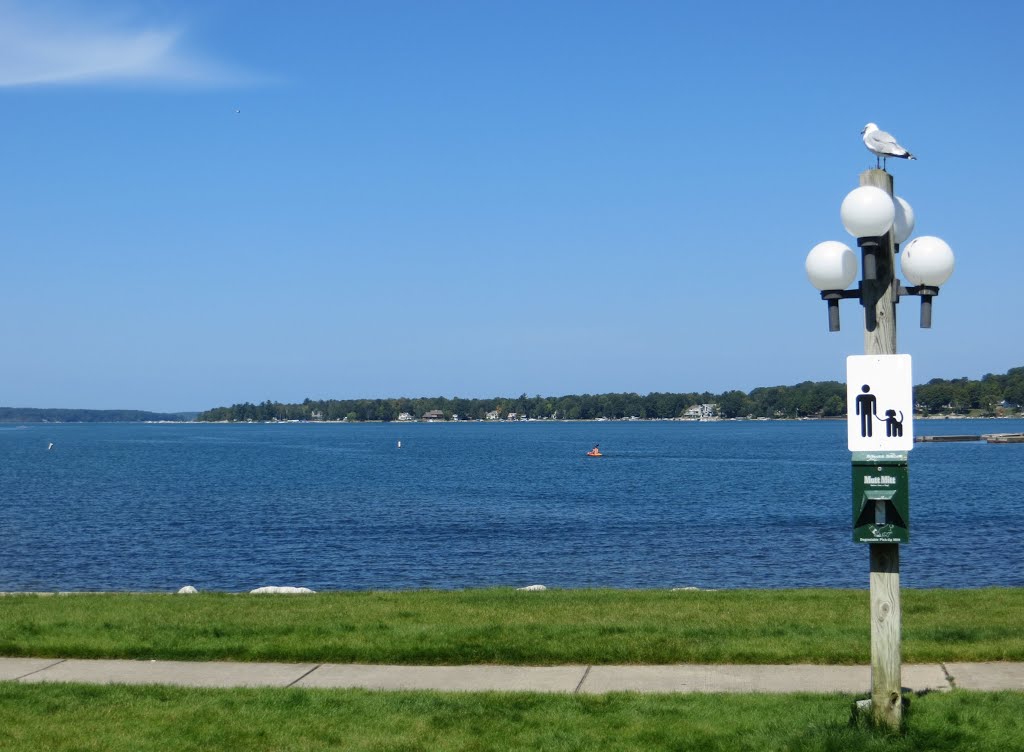 Lake Charlevox viewed from Sunset Park (Boyne City, MI)