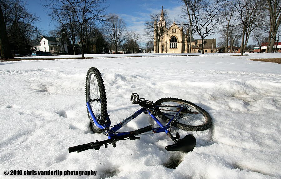 Bike and church