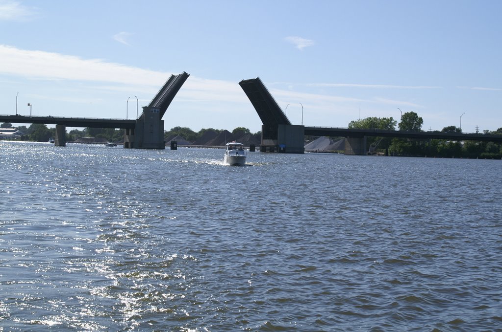 Bay City-Open Draw Bridge