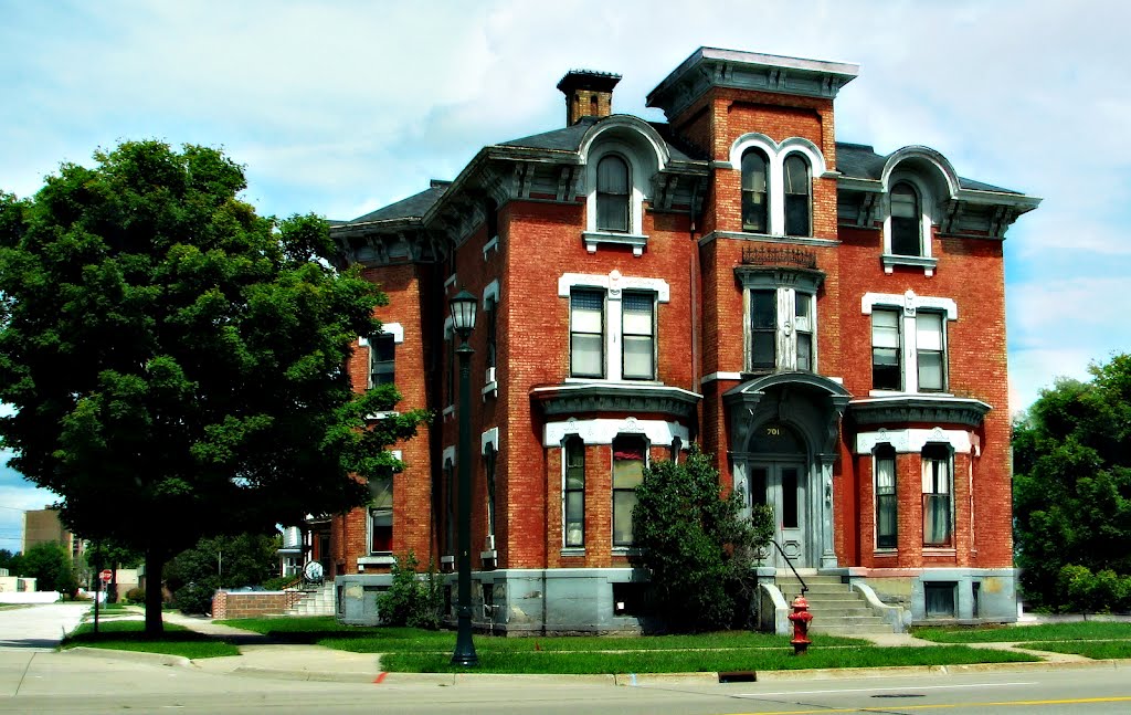 Lumber Baron Mansion in Bay City, Michigan / Holz Baron Villa in Michigan