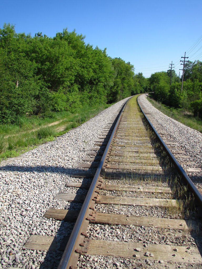 Rail cross on Traver Rd