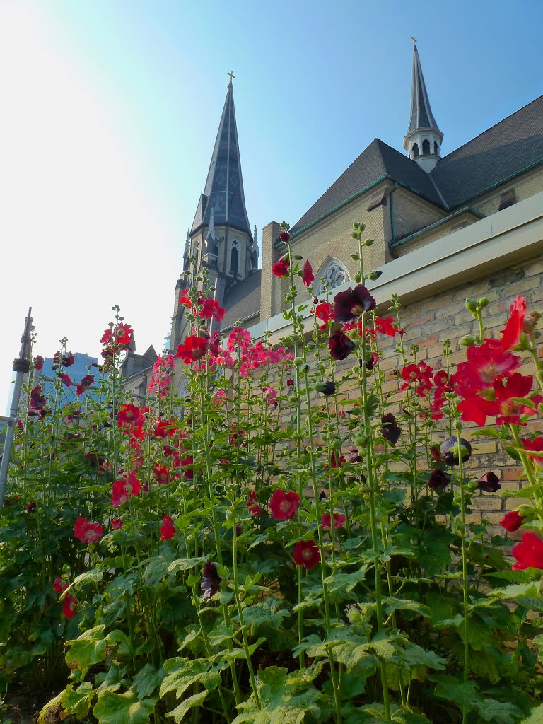 Fincel flowers and steeples both point to Heaven