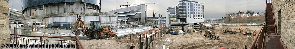 Construction Pit at Spectrum Hospital Feb. 2009