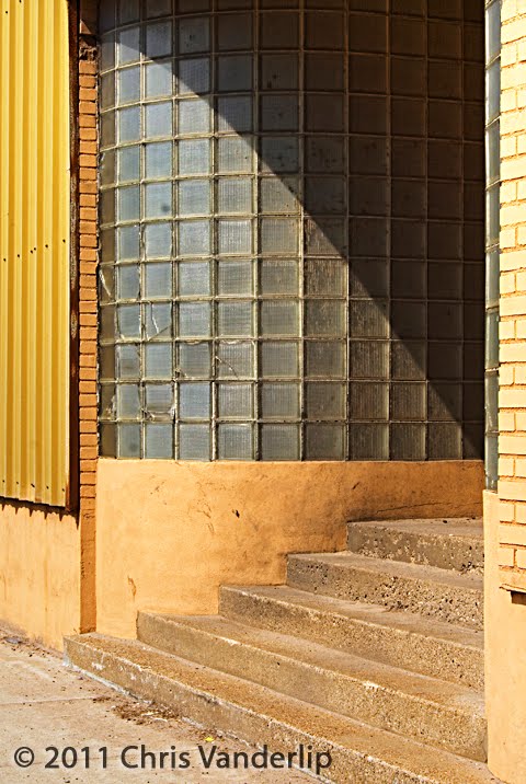 Glass doorway