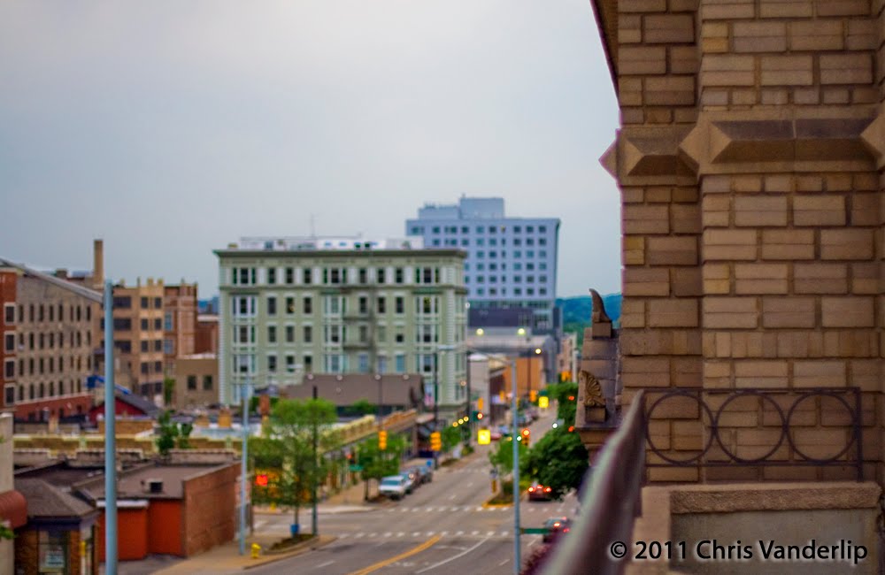 Fulton St. from the Masonic Temple