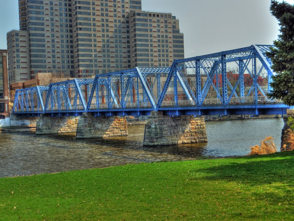 Blue Footbridge