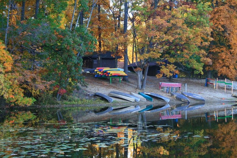 Tamarack Camps, Junior side beach