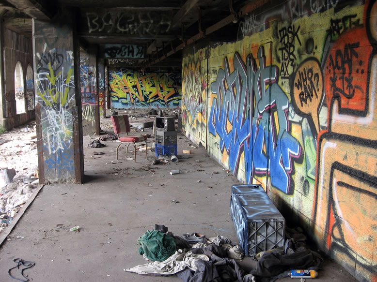 gasp!--homeless people might live here! lol