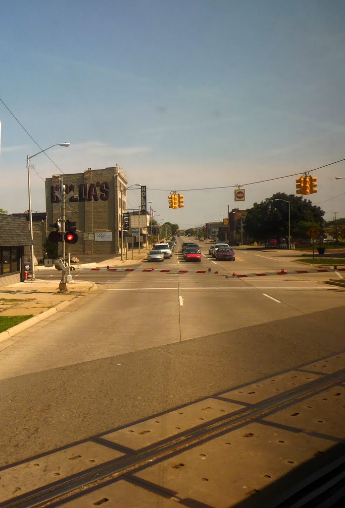 E Michigan ave from wolverine train, Jackson Mi