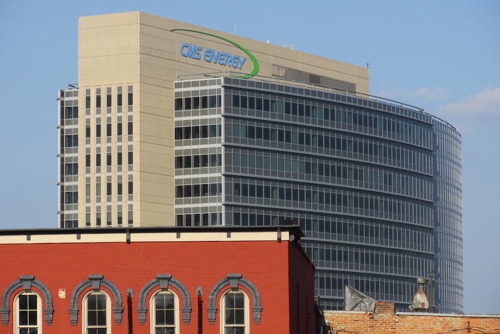 Headquarter of Consumers Energy in Jackson, Michigan