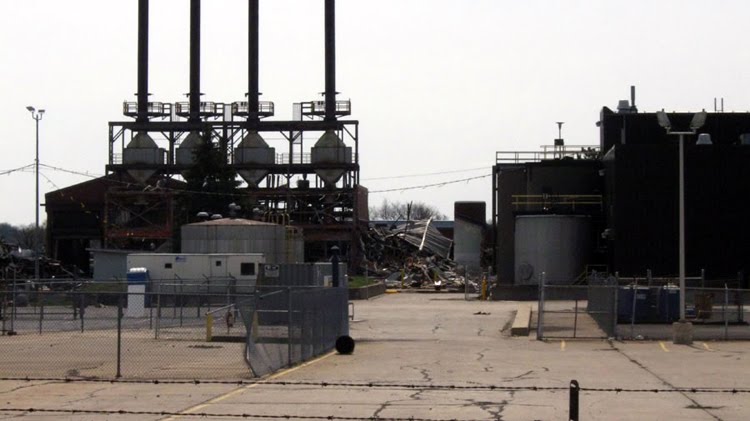 Remains of Ford Rawsonville Plant