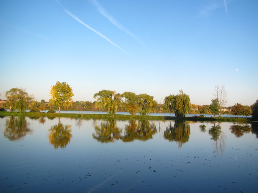 Walk through water (North Bay Park)