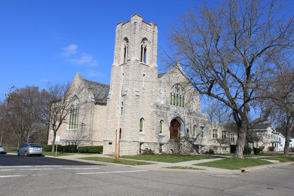 Emmanuel Lutheran Church, (1923), 201 North River Street, Ypsilanti, Michigan